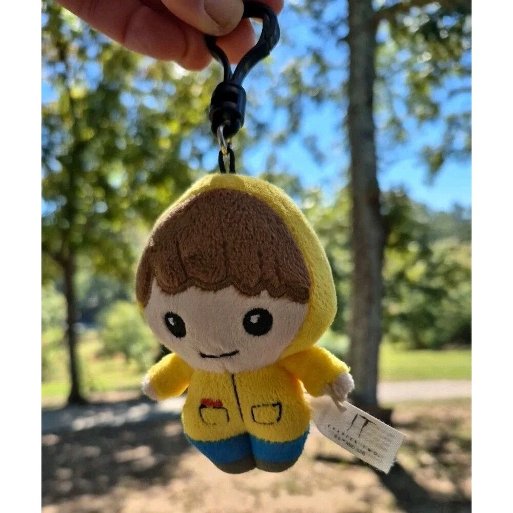 Chills and Thrills Plush Keychain Bag Clip Georgie IT The Movie